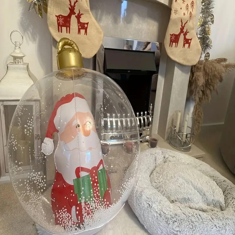 Großer Aufblasbarer Weihnachtsball