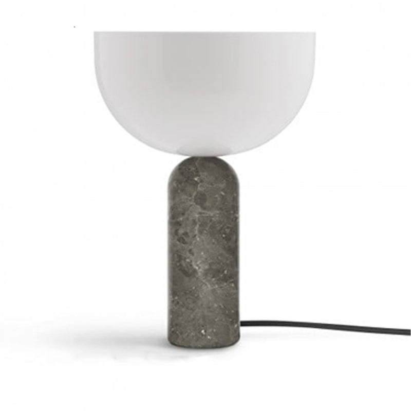 Elegant table lamp with marble base