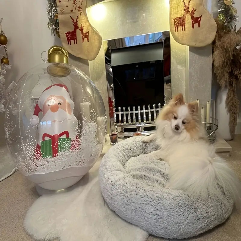 Großer Aufblasbarer Weihnachtsball