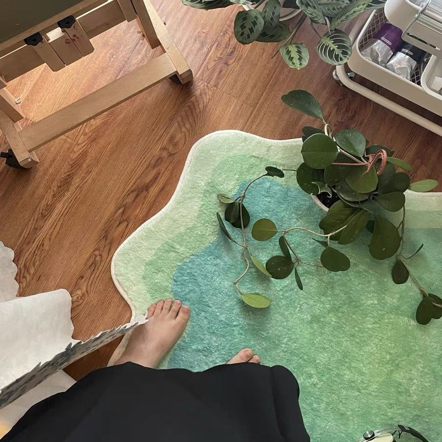 Trendiger Ombre-Teppich weich flauschig-Aster Selection