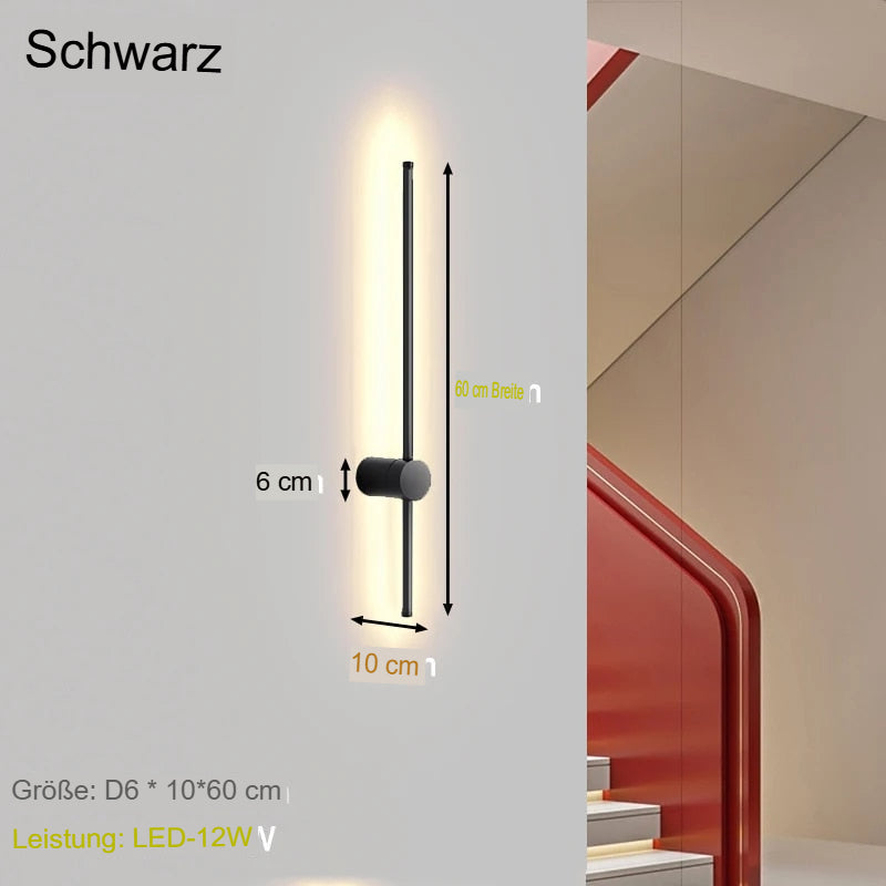 Skandinavische LED-Wandlampe – Dezentes Design mit warmem Licht