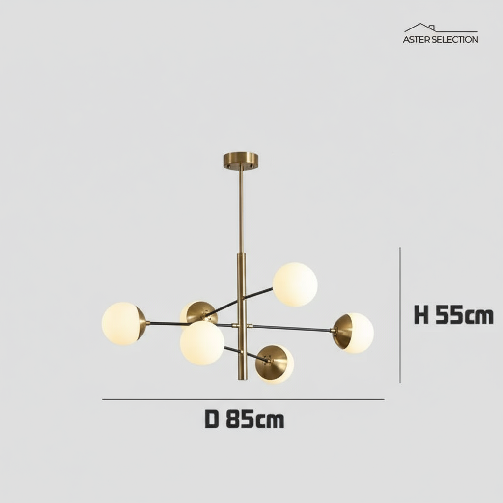 Luxuriöser LED Kronleuchter