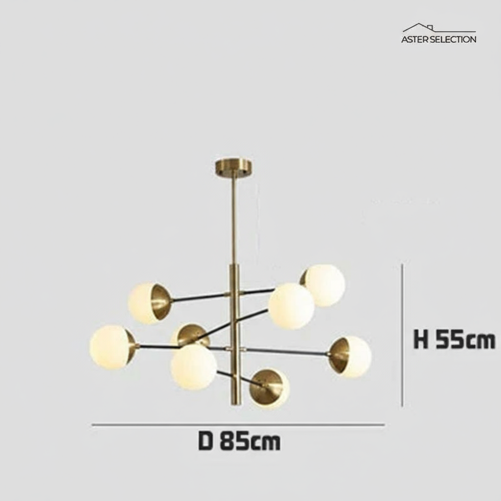 Luxuriöser LED Kronleuchter