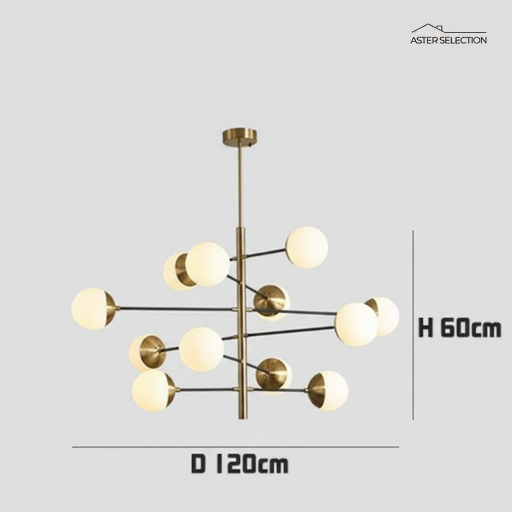 Luxuriöser LED Kronleuchter