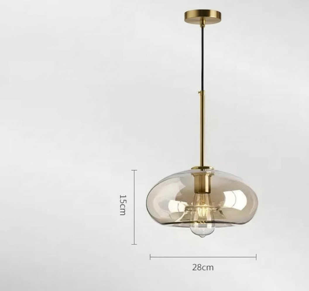 Aster Maison | Nordische glas hängelampe