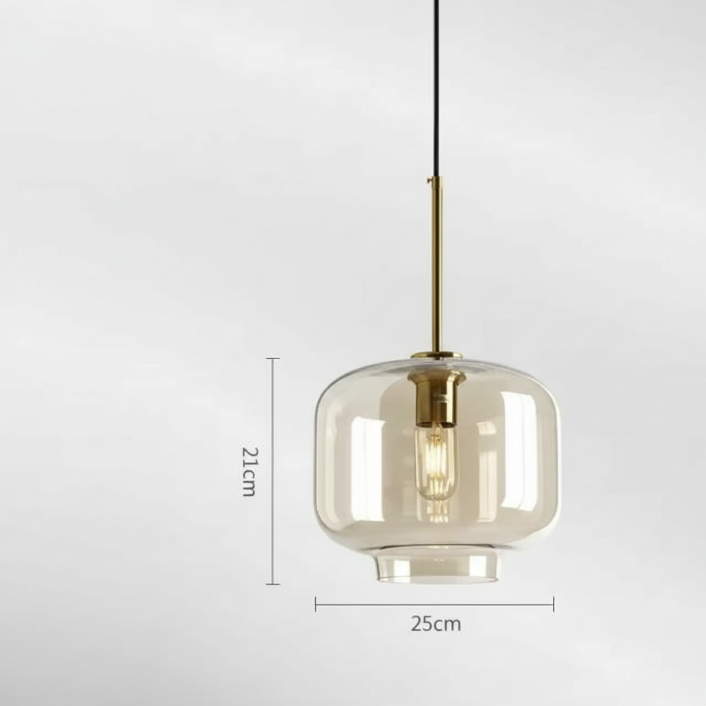 Aster Maison | Nordische glas hängelampe