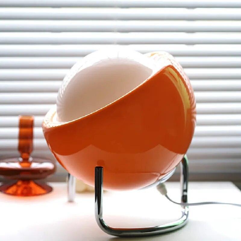 Glasball Tischlampe