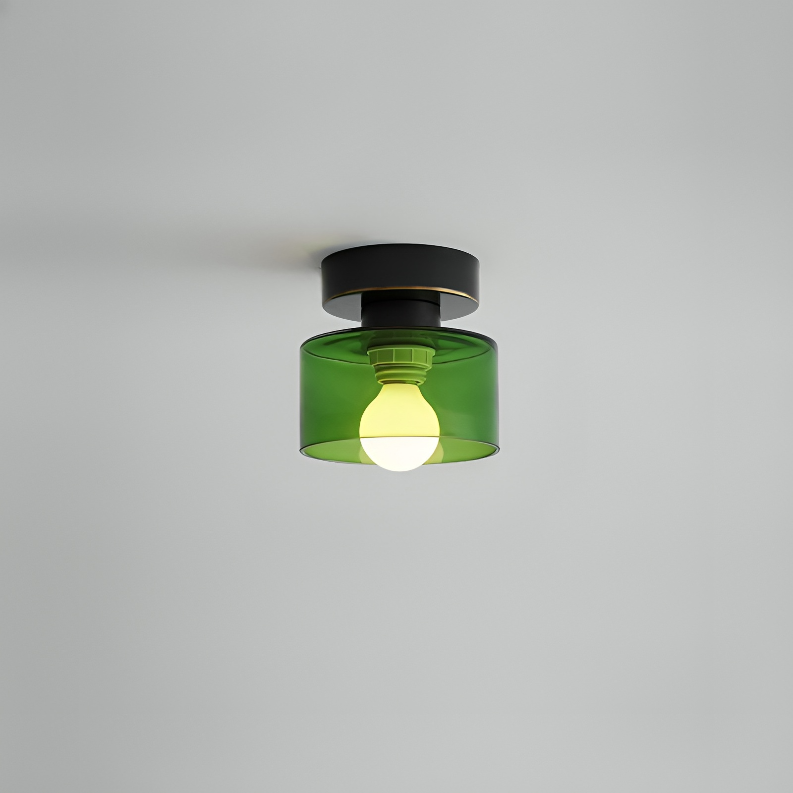bauhaus deckenspot modern minimalistisch deckenleuchte warmes licht schlafzimmer