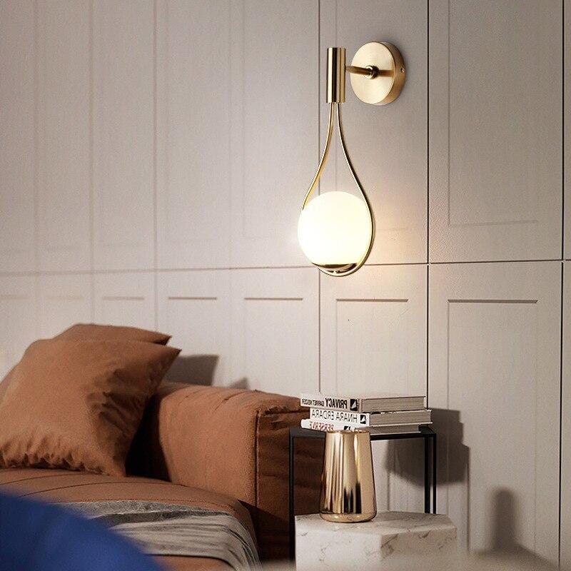 Elegant LED wall light