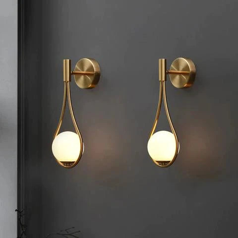 Elegant LED wall light