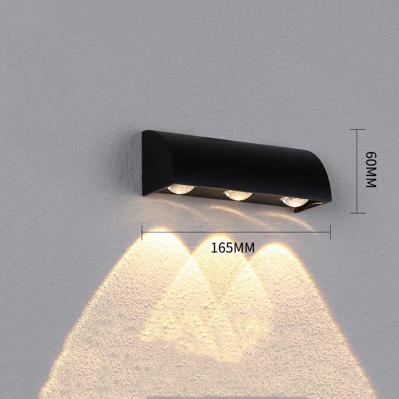 Waterproof LED outdoor wall light