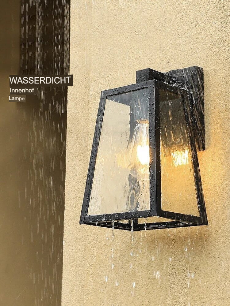 Elegante Außenwandleuchte