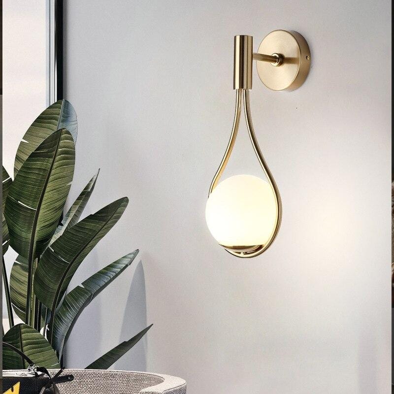 Elegant LED wall light
