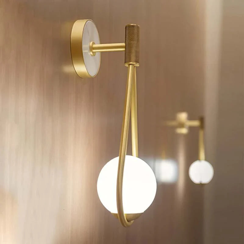 Elegant LED wall light