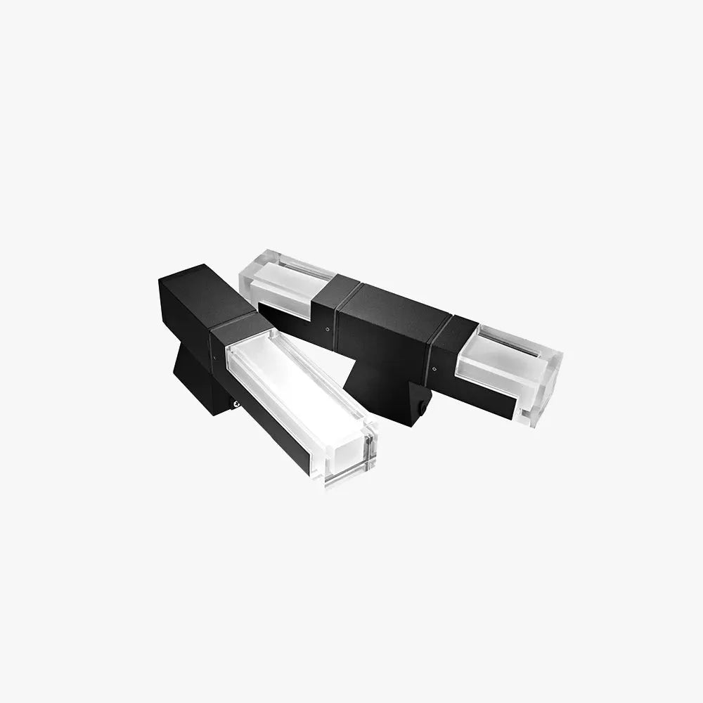 Up-Down Sensor Wandleuchte Schwarz