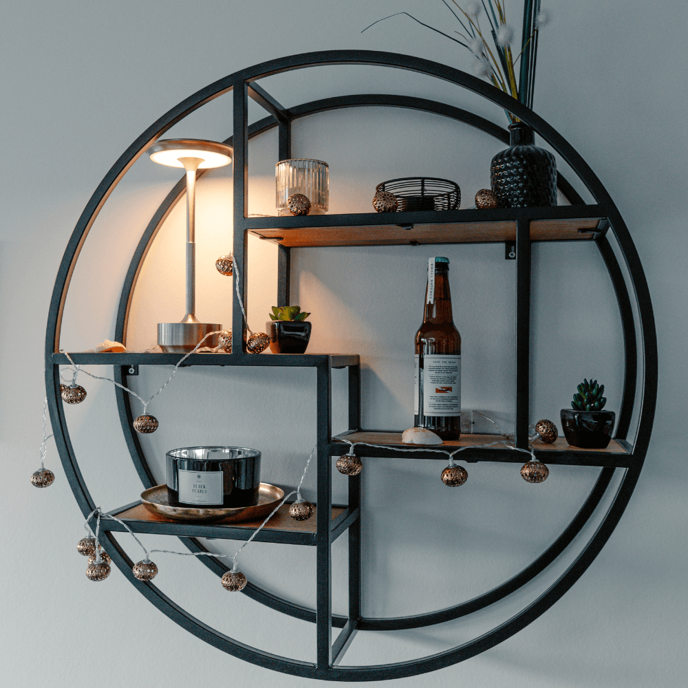 Jorvella Minimalistisch Aluminium Akku-Tischleuchte