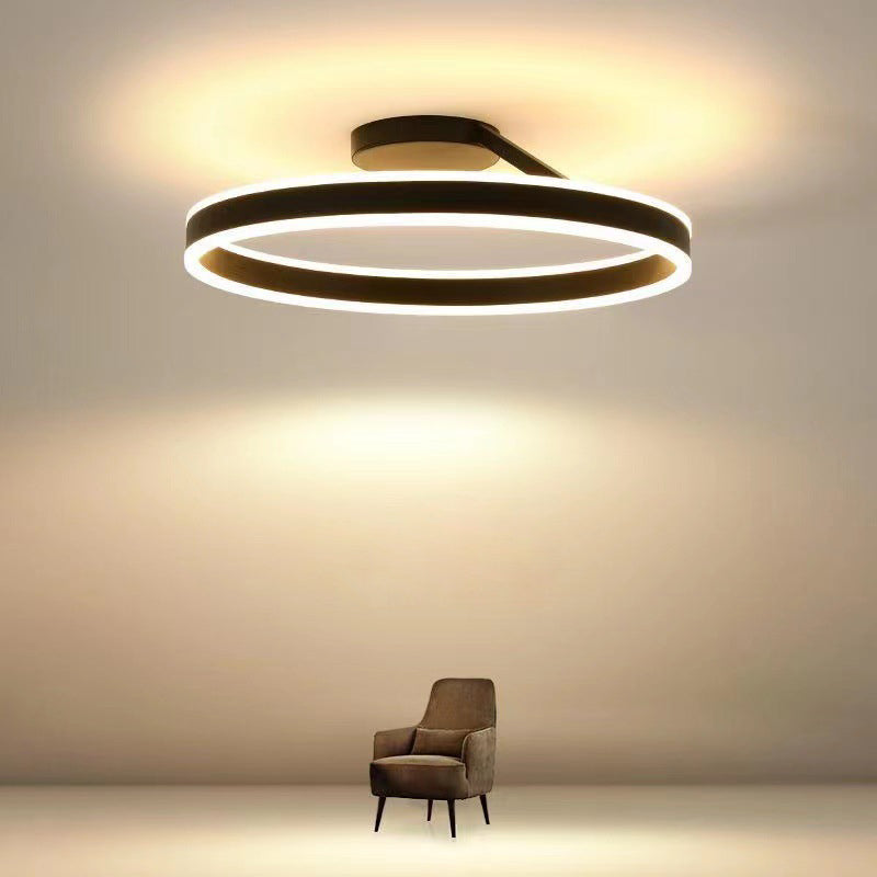 Corvela Minimalistisch Metall Ring-Deckenleuchte