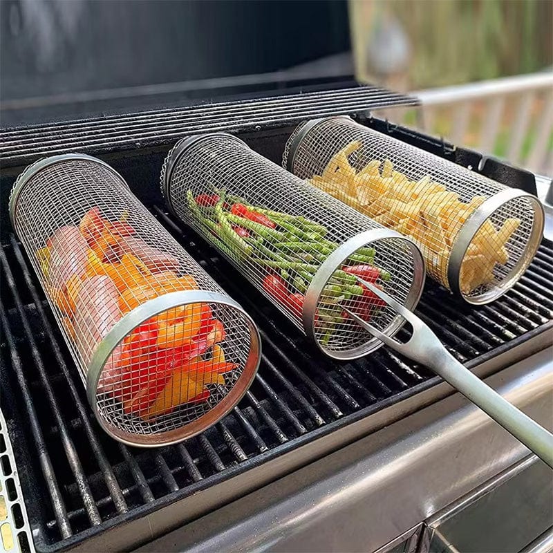 Grillkorb Pro aus Edelstahl