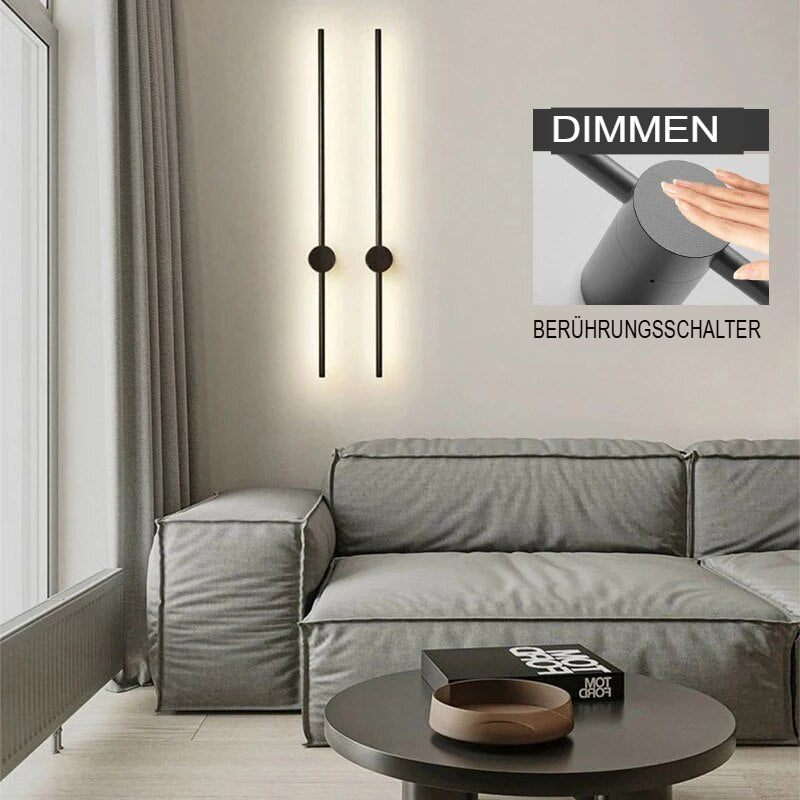 Skandinavische LED-Wandlampe – Dezentes Design mit warmem Licht