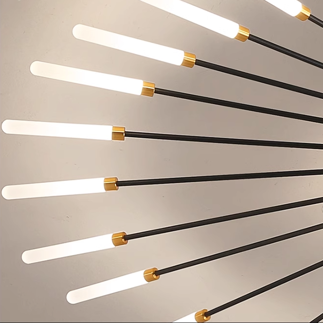 Moderne Deckenlampe im Feuerwerkslook – Dekorative Beleuchtung mit LED-Technik-Aster Selection