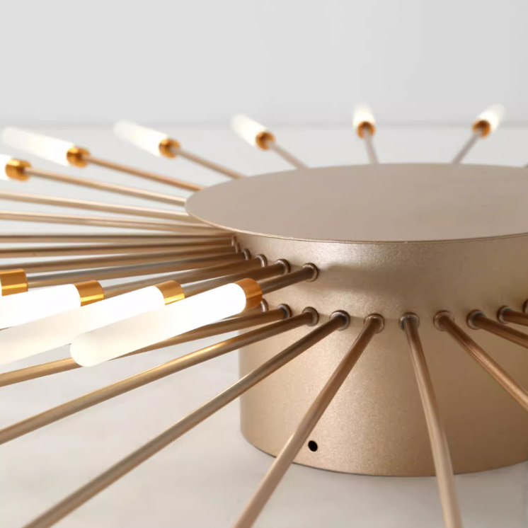 Moderne Deckenlampe im Feuerwerkslook – Dekorative Beleuchtung mit LED-Technik-Aster Selection