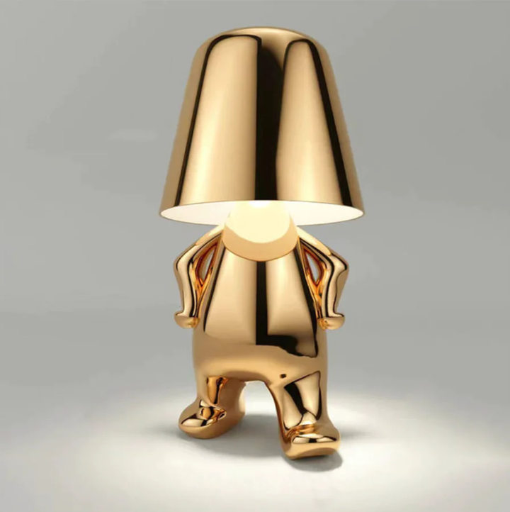 Niedliche Stickman Akku Tischlampe-Aster Selection