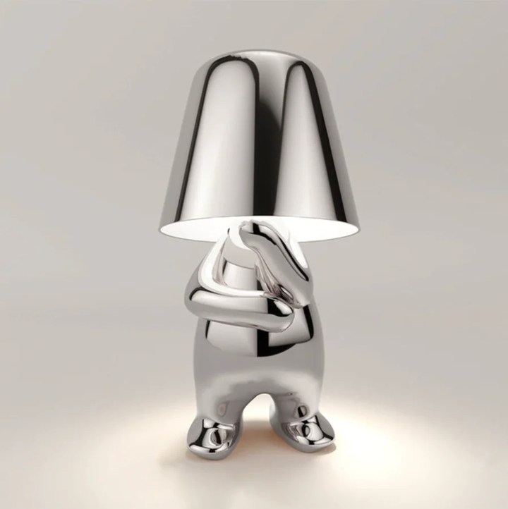 Niedliche Stickman Akku Tischlampe-Aster Selection