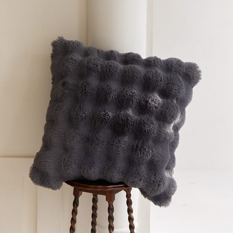 Imitation rabbit fur blanket – fluffy and warm