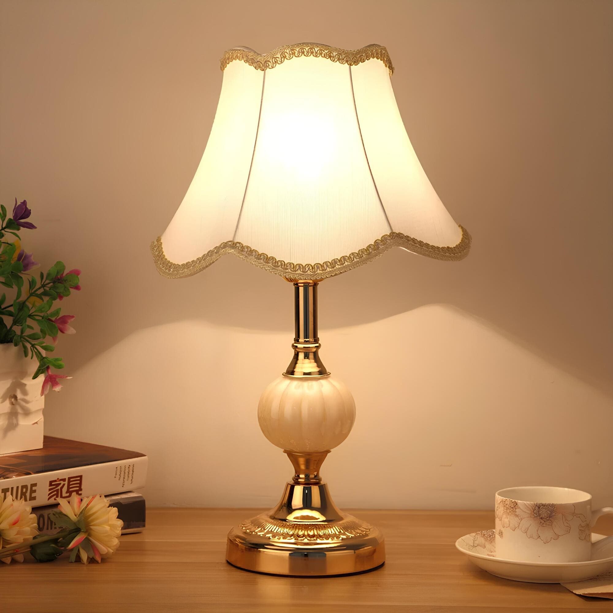 TimelessNordik – Retro-Tischlampe mit skandinavischem Charme-Aster Selection