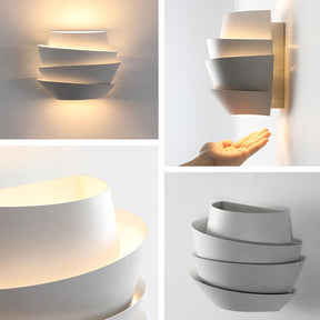 Luminique – Scandinavische wandlamp met dubbele lichtpunten gemaakt van ijzer