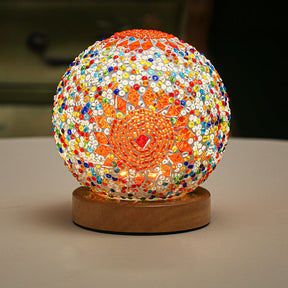 Elegante Dimmbare Mosaiktischlampe