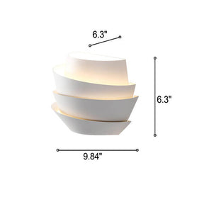 Luminique – Skandinavische Wandleuchte mit Doppelten Lichtpunkten aus Eisen