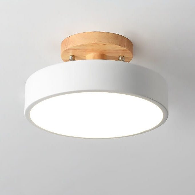 Elegante Scandinavische LED-plafondlamp