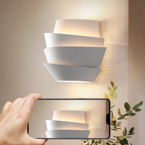 Luminique – Scandinavische wandlamp met dubbele lichtpunten gemaakt van ijzer