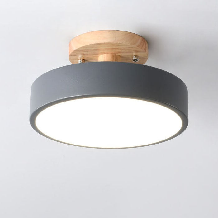 Elegante Scandinavische LED-plafondlamp