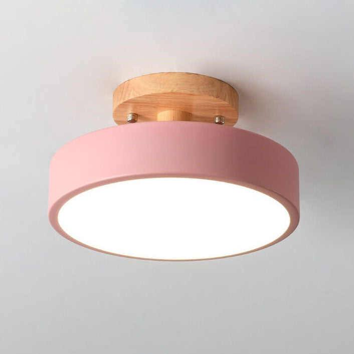 Elegante Scandinavische LED-plafondlamp