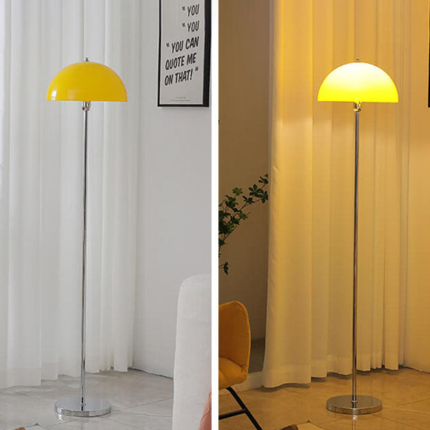 Zeitgenössische Stehlampe mit Acrylschirm