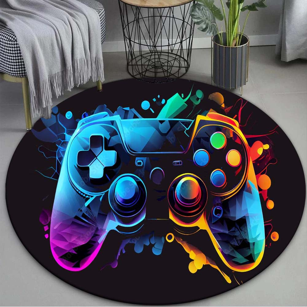 Gamingtapijt in gamepad-design