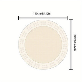 Harmonischer Teppich in Creme-Ton