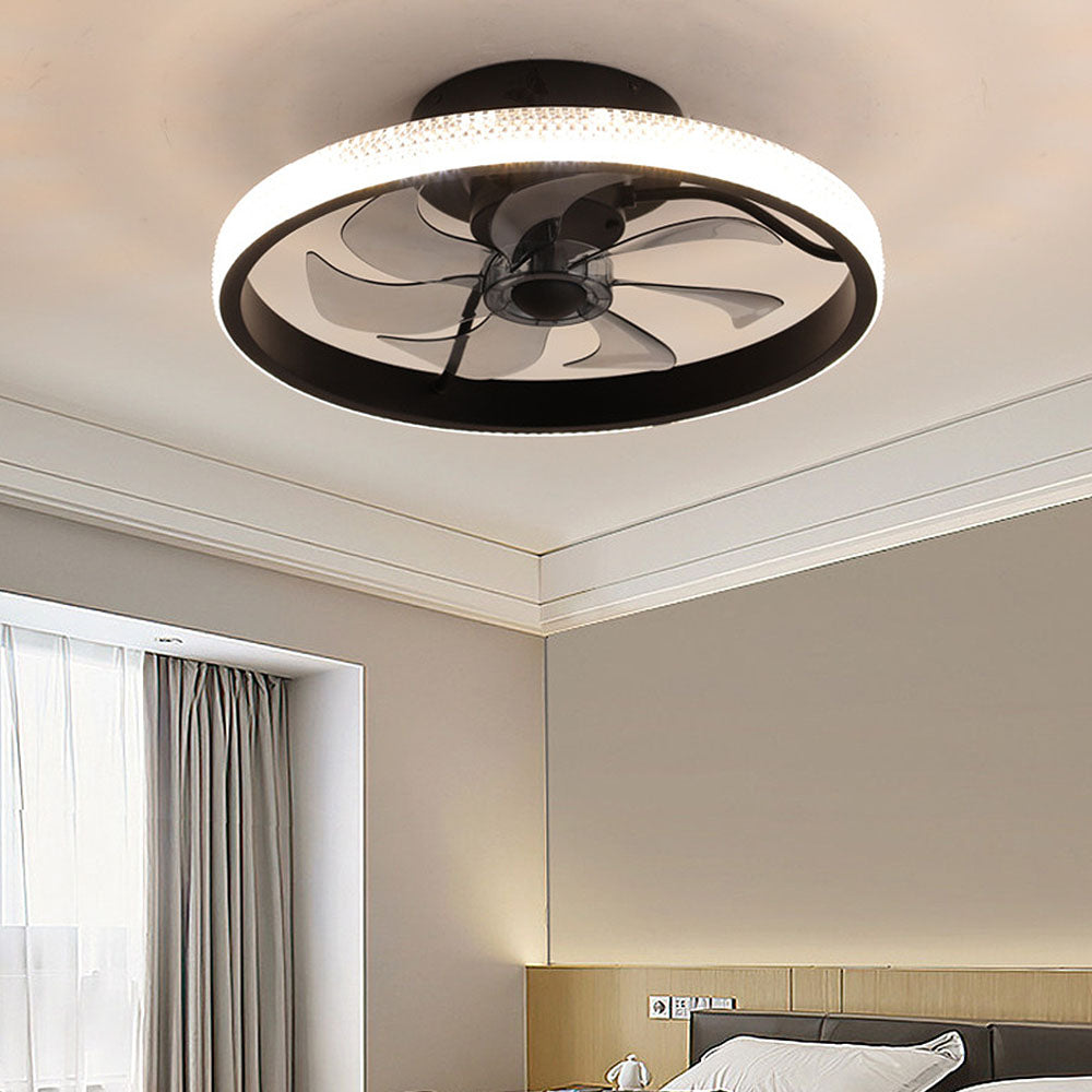 Smarter LED-Deckenventilator mit Fernbedienung