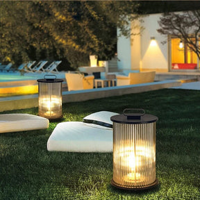 Moderne LED-Gartenleuchte