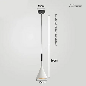 Farbige LED Pendellampe