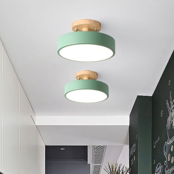 Elegante Scandinavische LED-plafondlamp