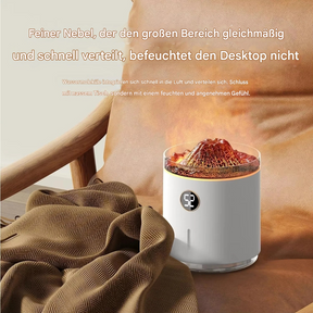 Flammen-Luftbefeuchter mit Aroma