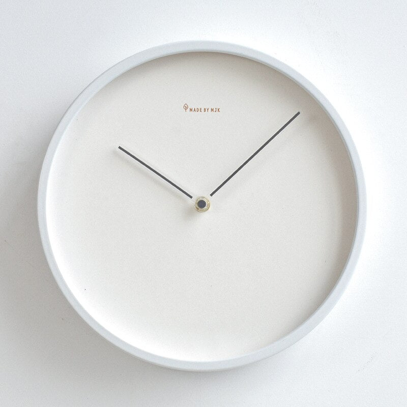 Nordische minimalistische Wanduhr-Aster Selection