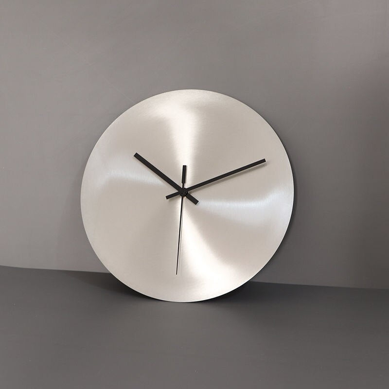 Elegante Minimalistische Edelstahl-Wanduhr-Aster Selection