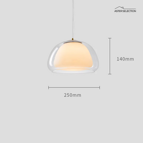 Nordic Jelly Glas Pendelleuchte