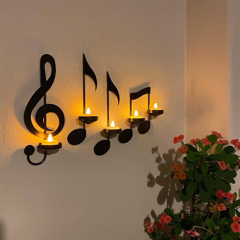 Muzikale wandlamp