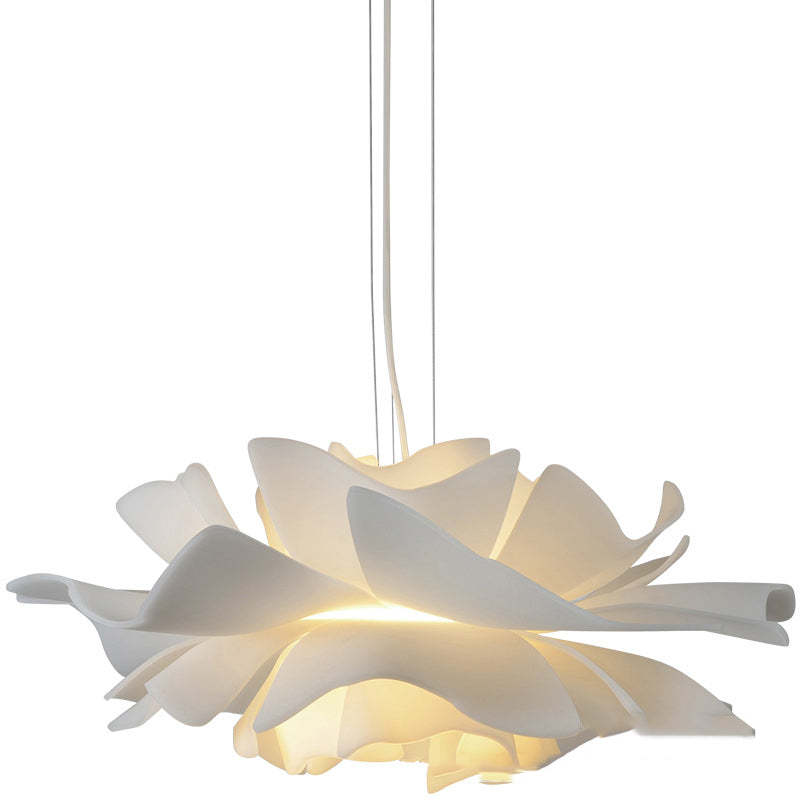 Moderne bloemenhanglamp