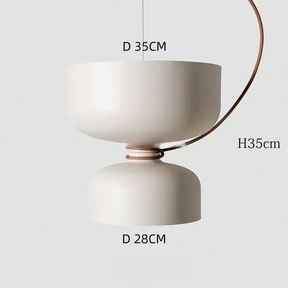 Designer Eisen Pendelleuchte